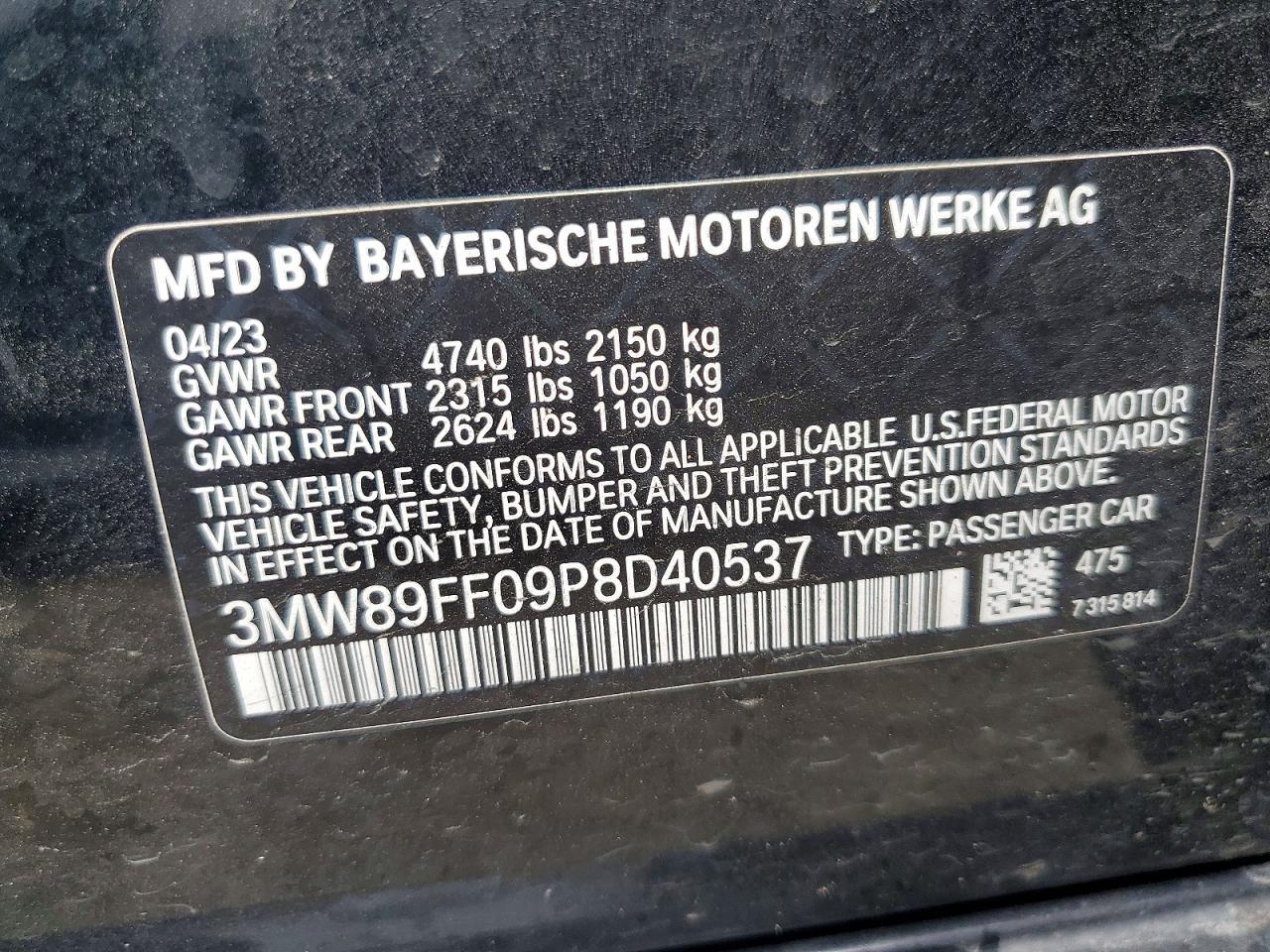 2023 BMW 330Xi - zdjęcie 12