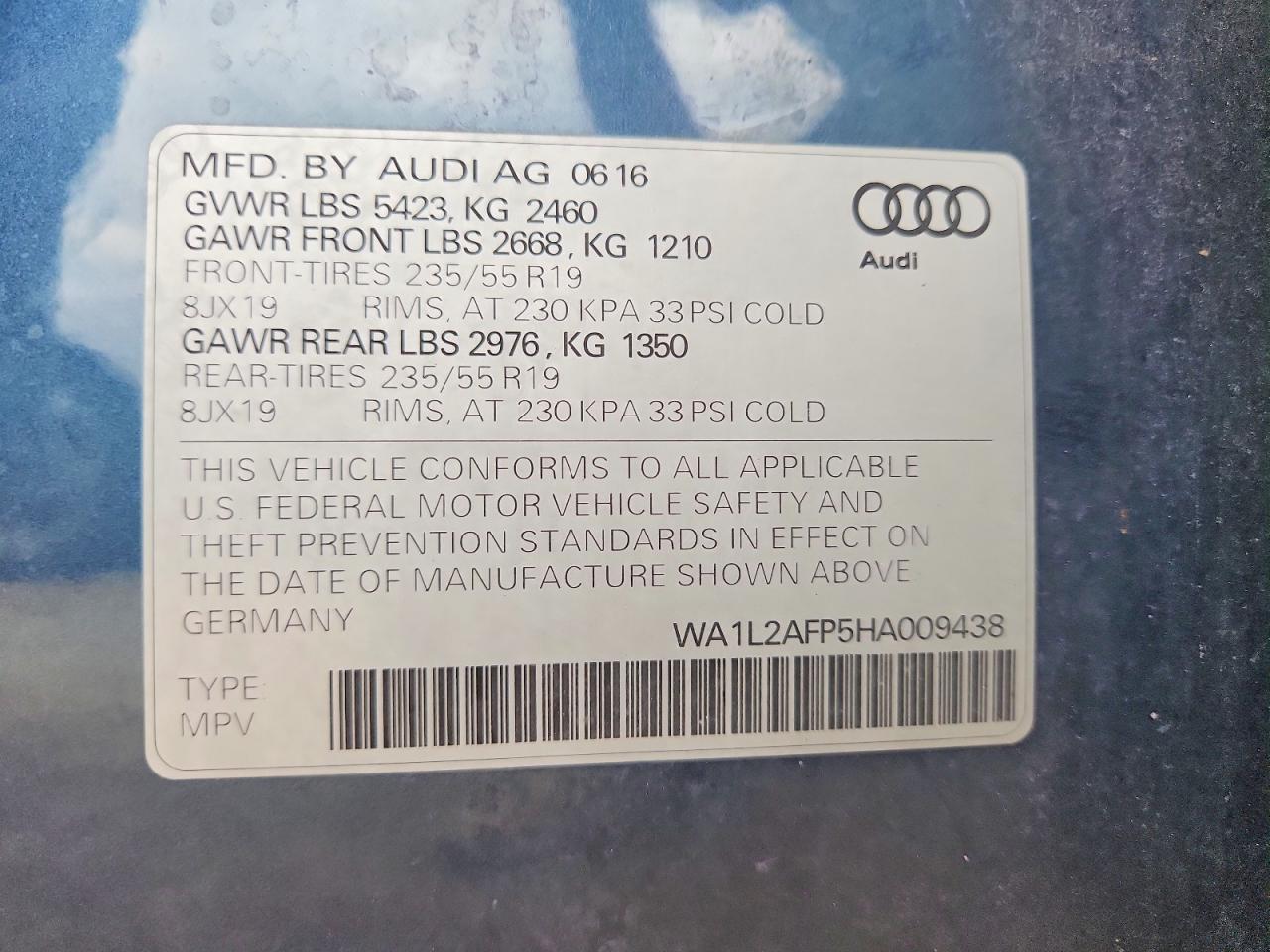 2017 Audi Q5 Premium Plus - zdjęcie 14