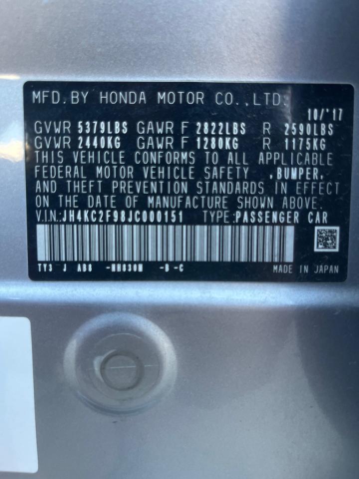 2018 Acura Rlx Sport Hybrid Advance - zdjęcie 10