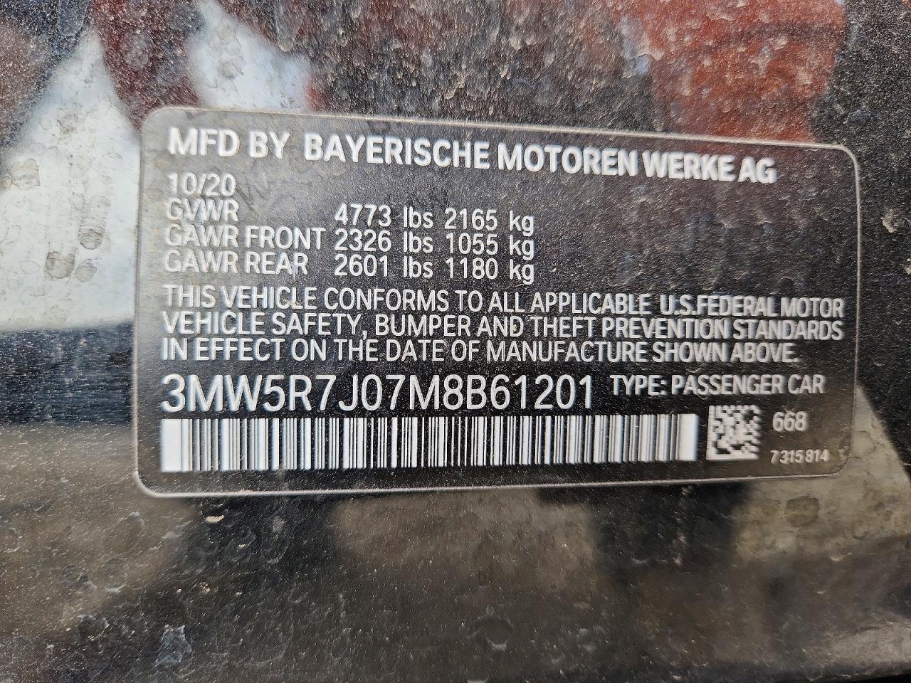 2021 BMW Seria 3 330i - zdjęcie 12