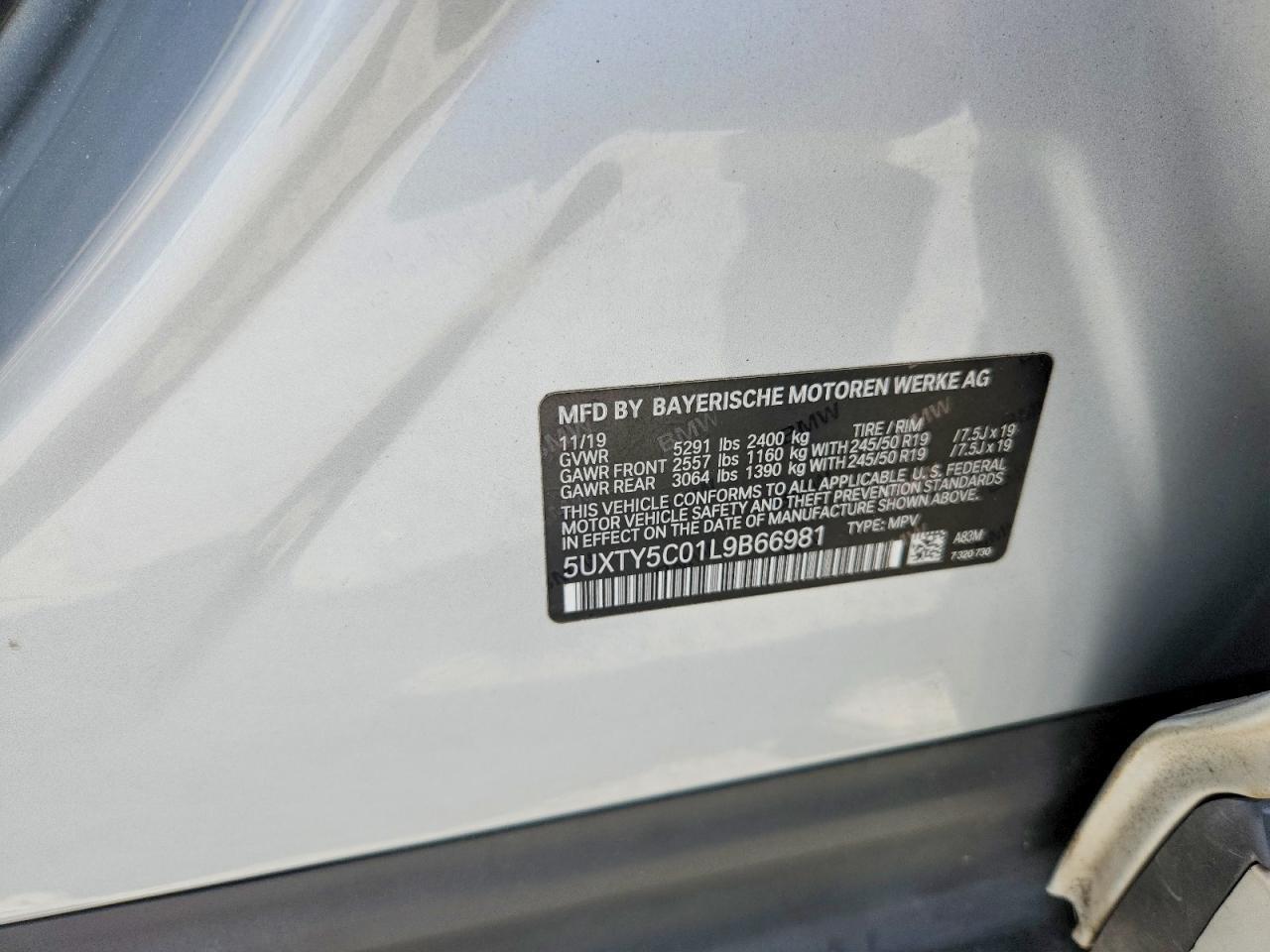 2020 BMW X3 xDrive30I - zdjęcie 13