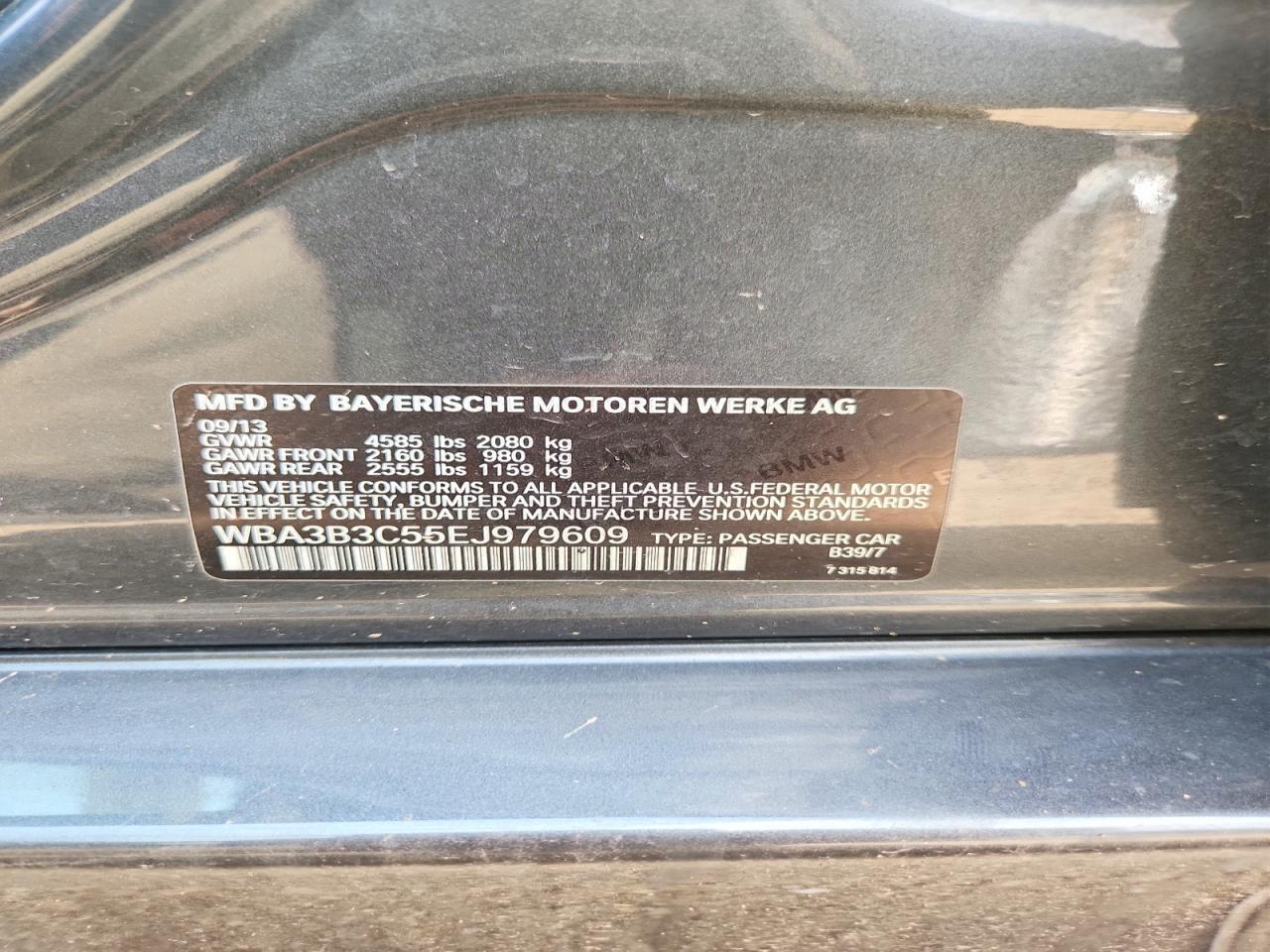 2014 BMW Seria 3 328i - zdjęcie 12