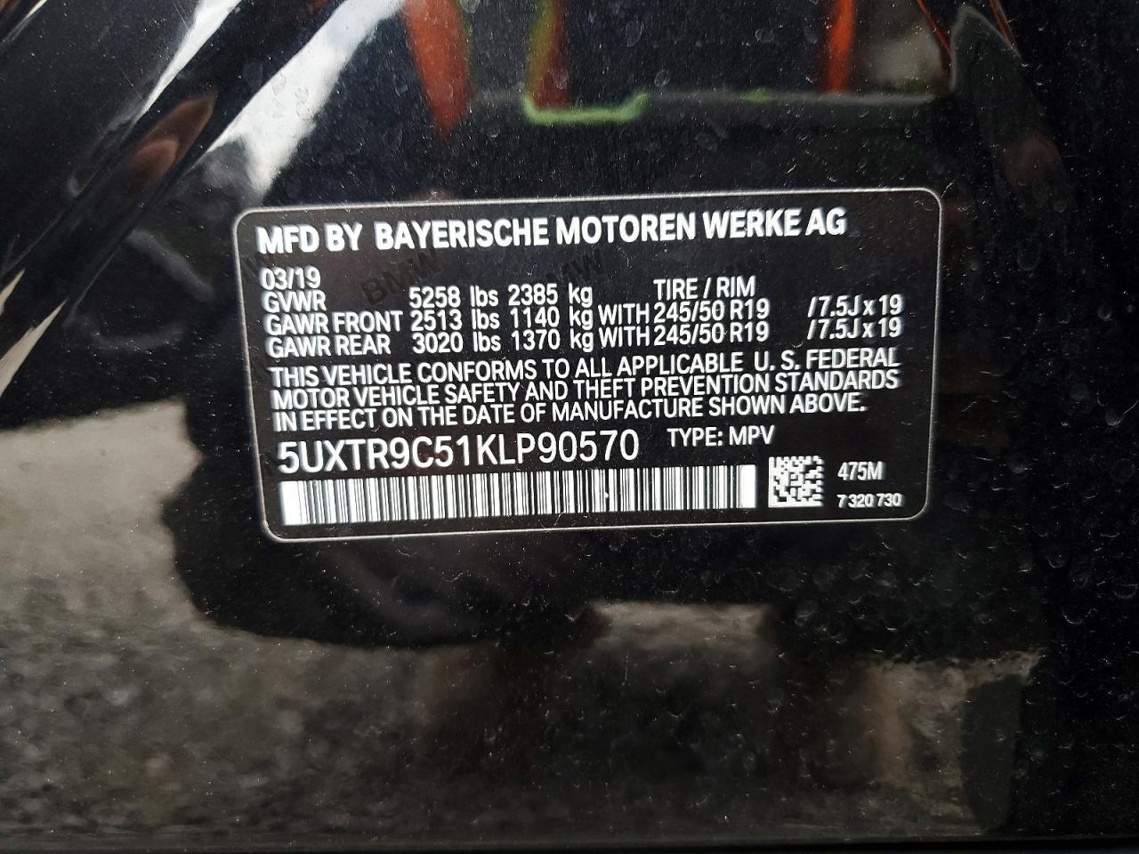 2019 BMW X3 xDrive30I - zdjęcie 13