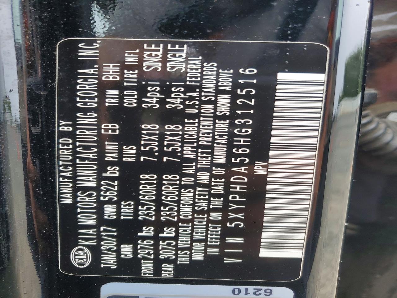 2017 Kia Sorento Ex - zdjęcie 14