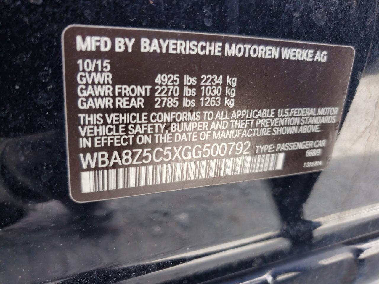 2016 BMW 328 Xigt Sulev - zdjęcie 12