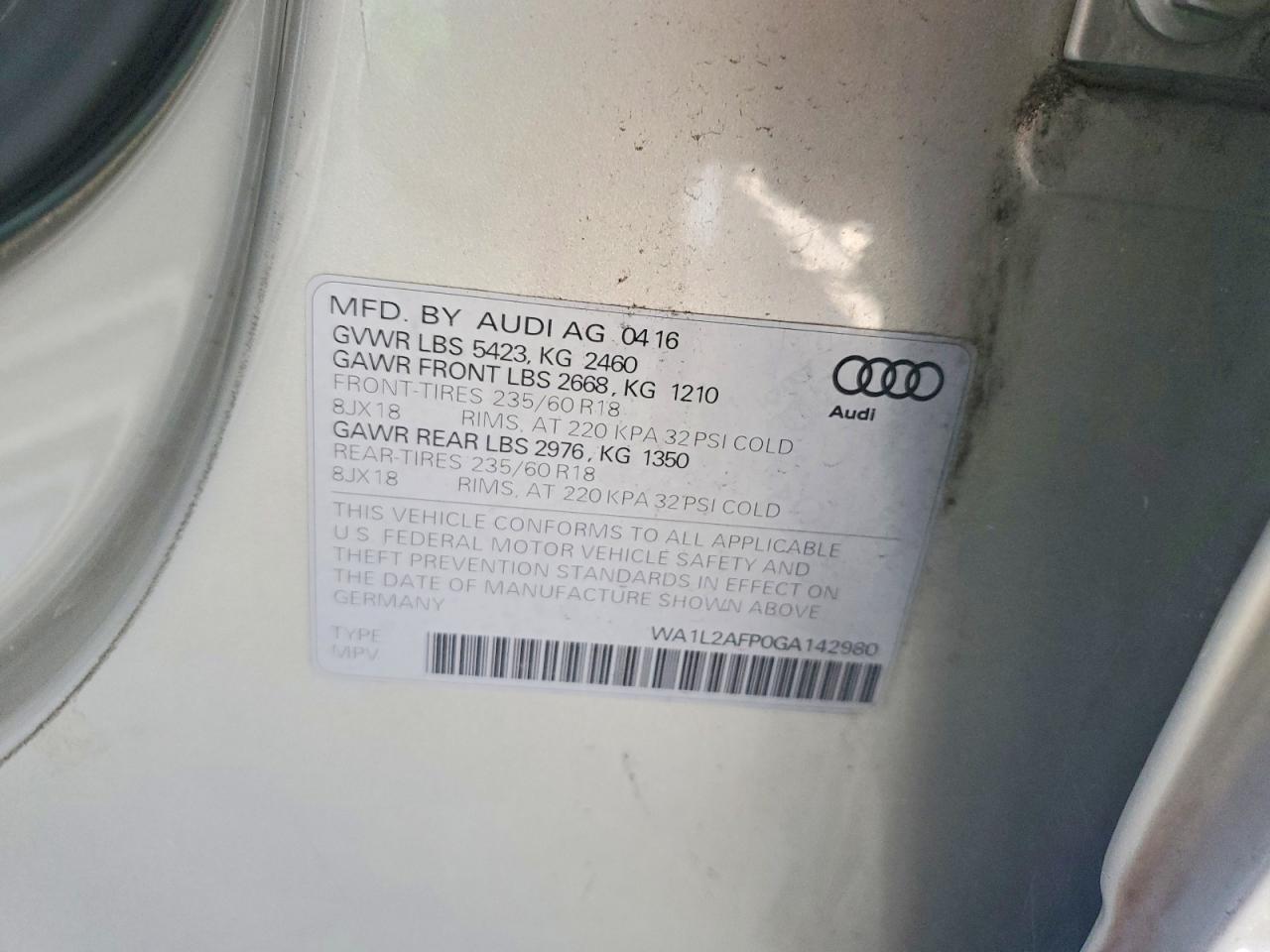 2016 Audi Q5 Premium Plus - zdjęcie 12