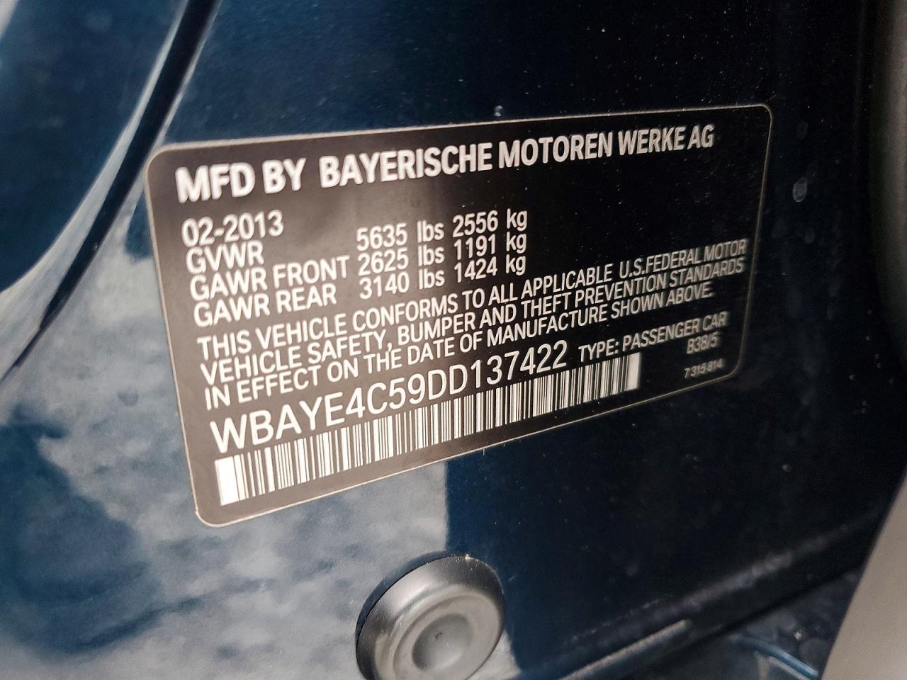 2013 BMW 740 Li - zdjęcie 12