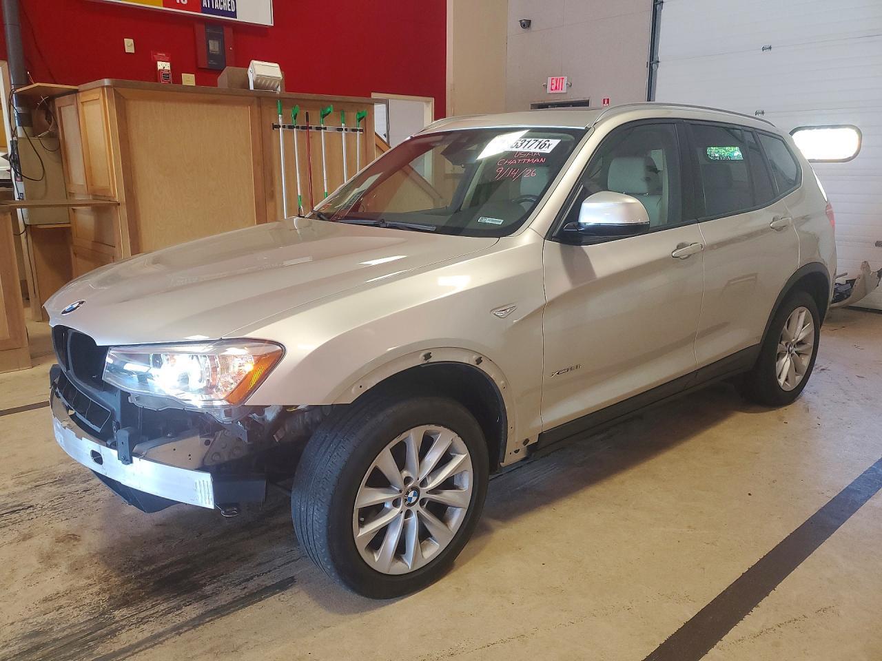 2017 BMW X3 xDrive28I - zdjęcie główne