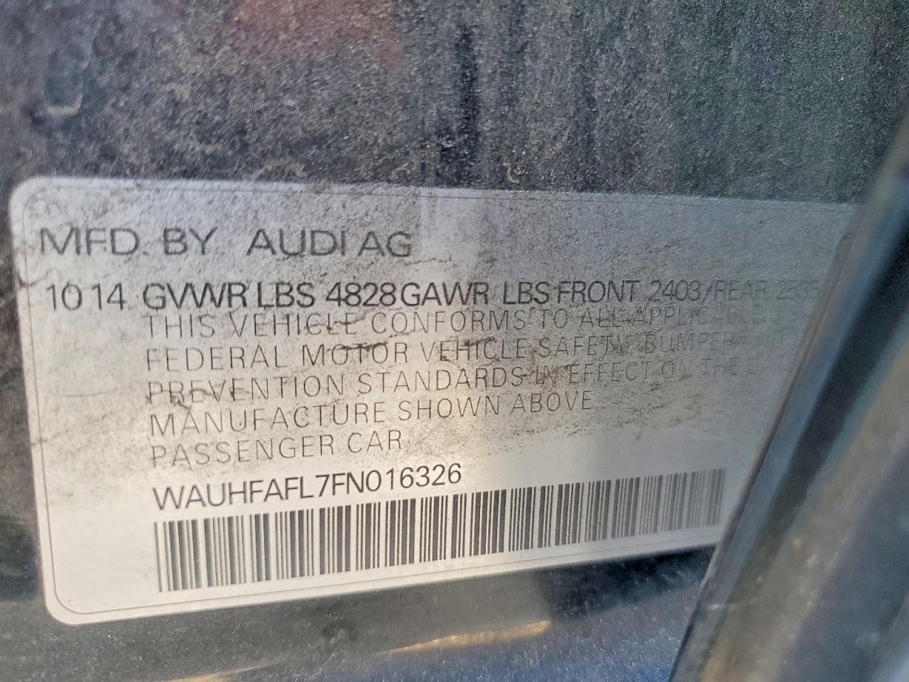 2015 Audi A4 Premium Plus - zdjęcie 12