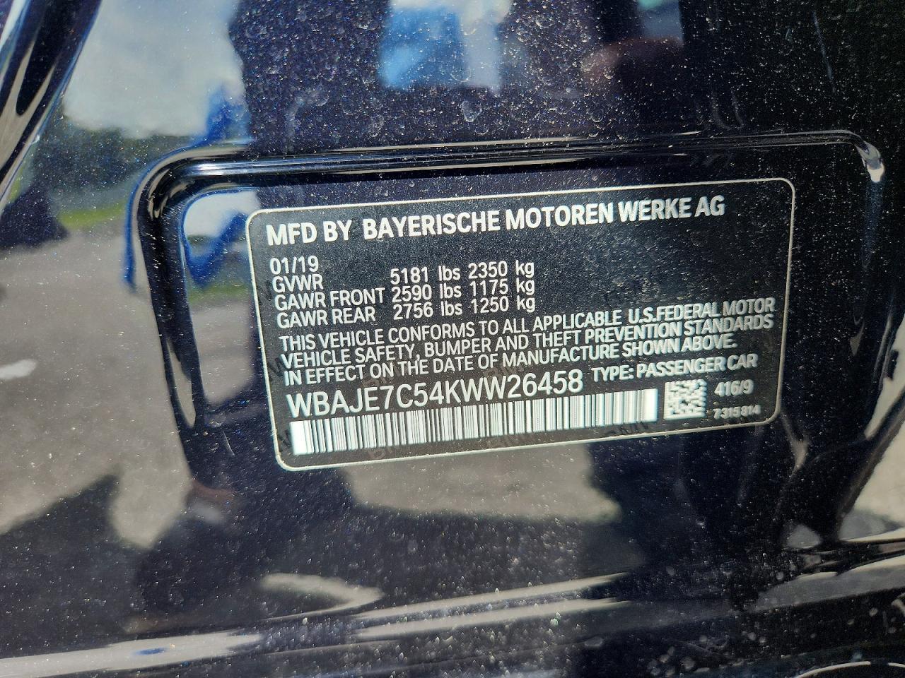 2019 BMW 540 Xi - zdjęcie 12