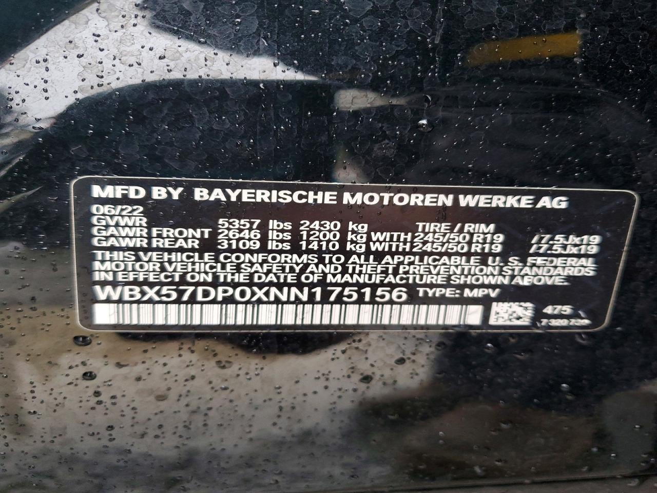 2022 BMW X3 xDrive30I - zdjęcie 14