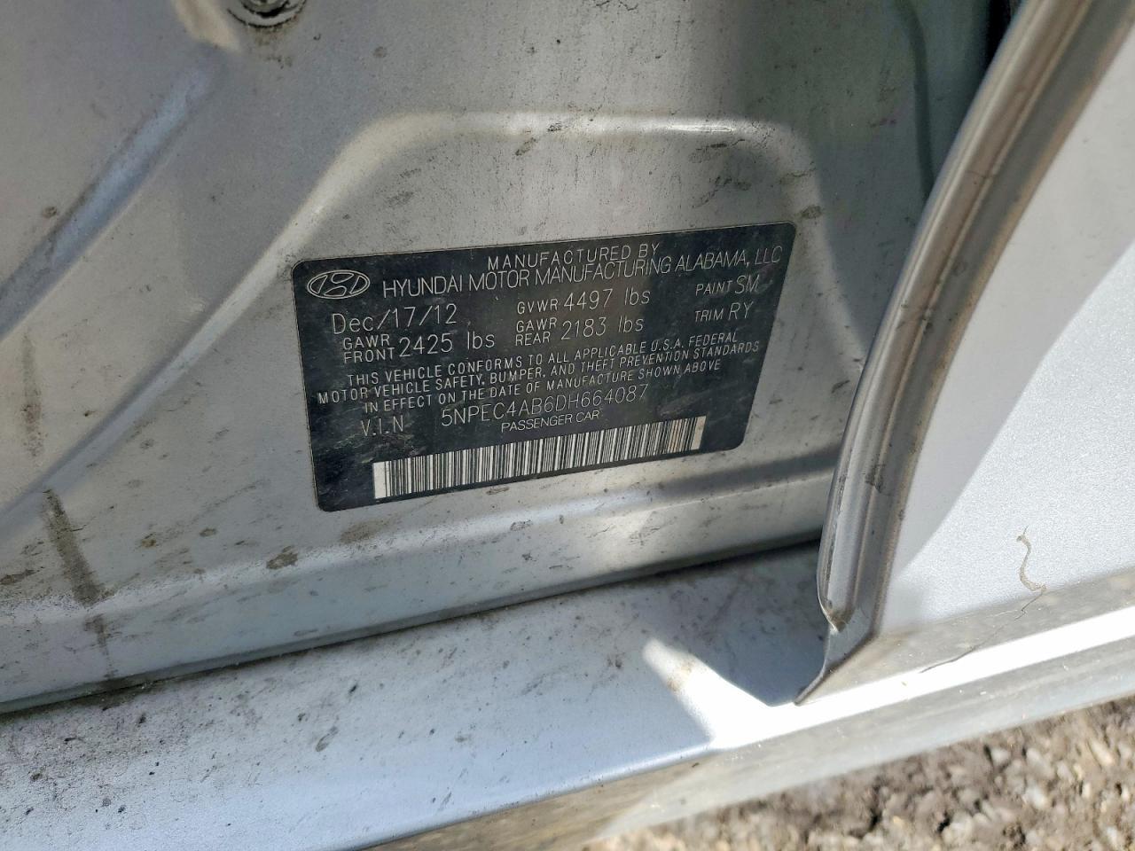 2013 Hyundai Sonata Limited 2.0T - zdjęcie 12