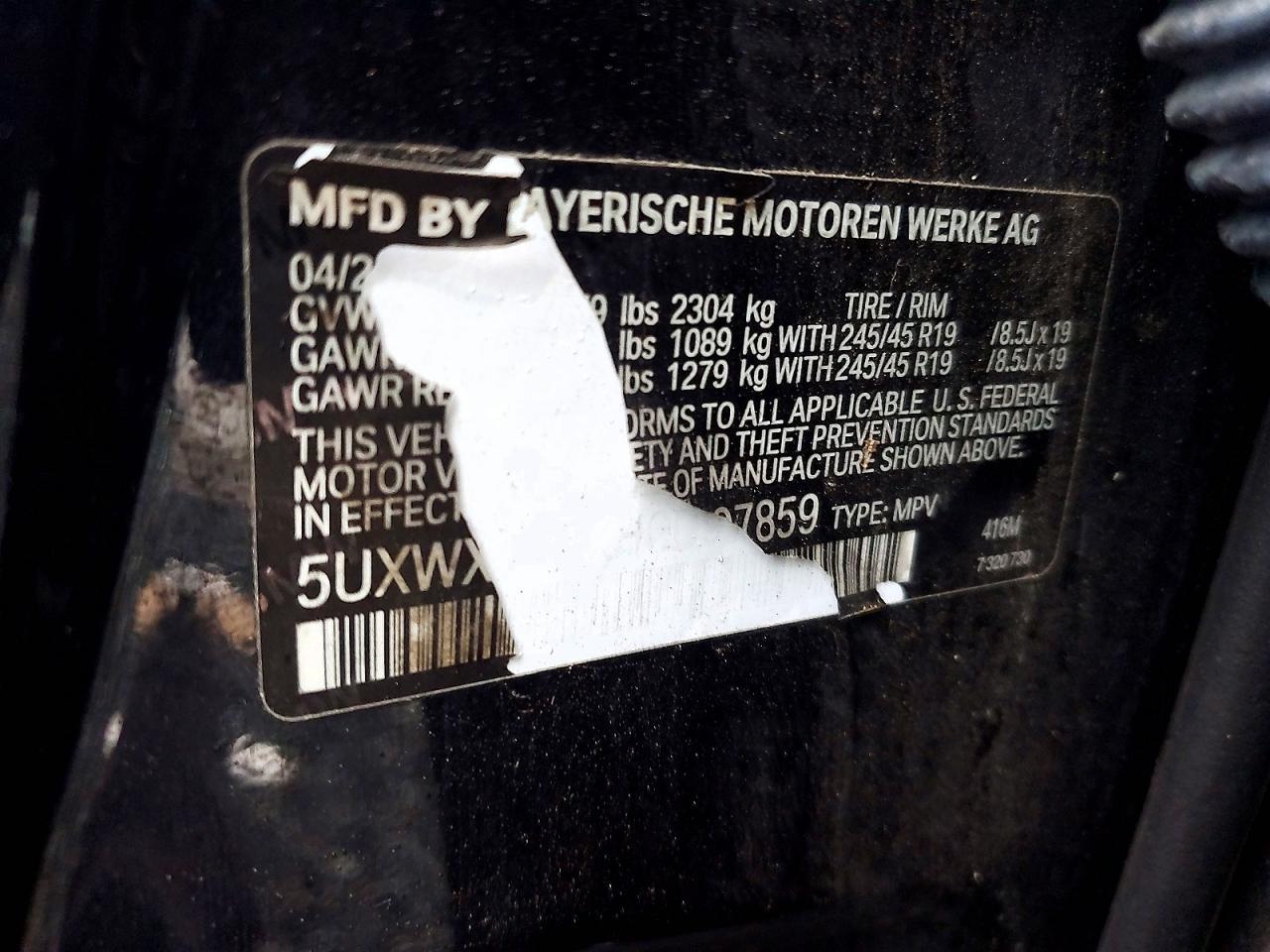 2017 BMW X3 xDrive28I - zdjęcie 12