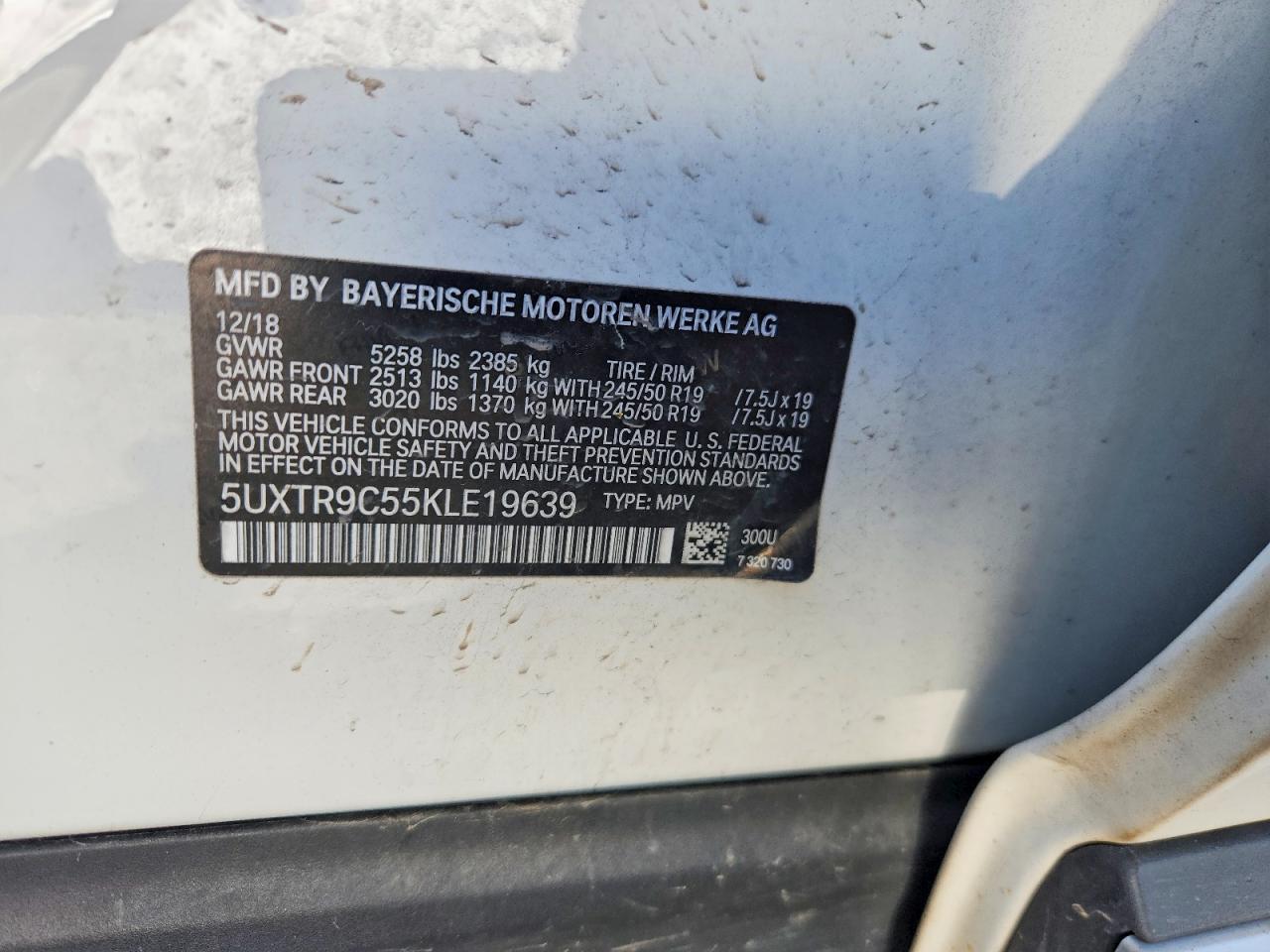 2019 BMW X3 xDrive30I - zdjęcie 13
