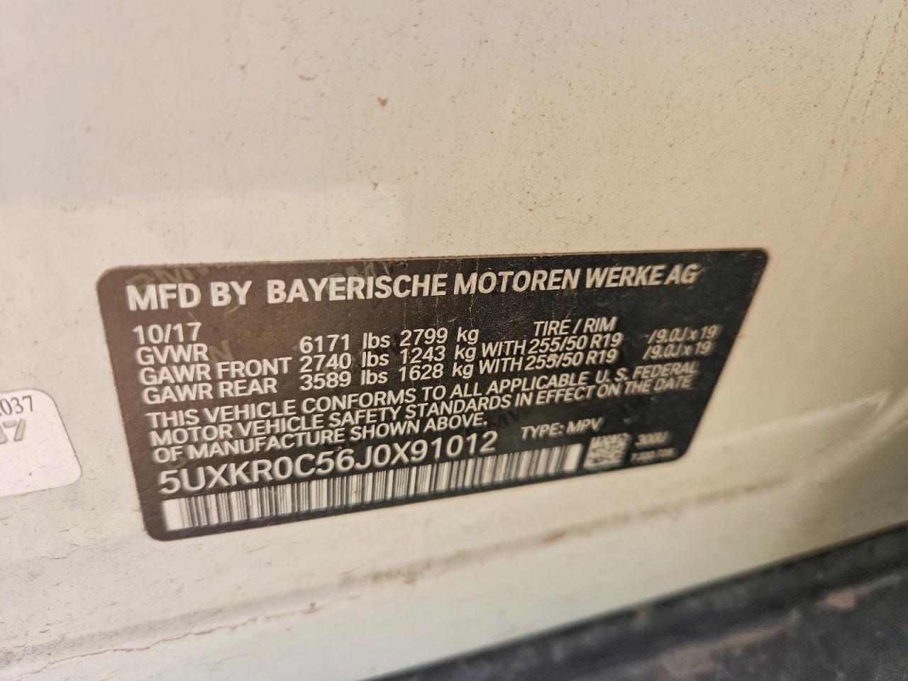 2018 BMW X5 xDrive35I - zdjęcie 12