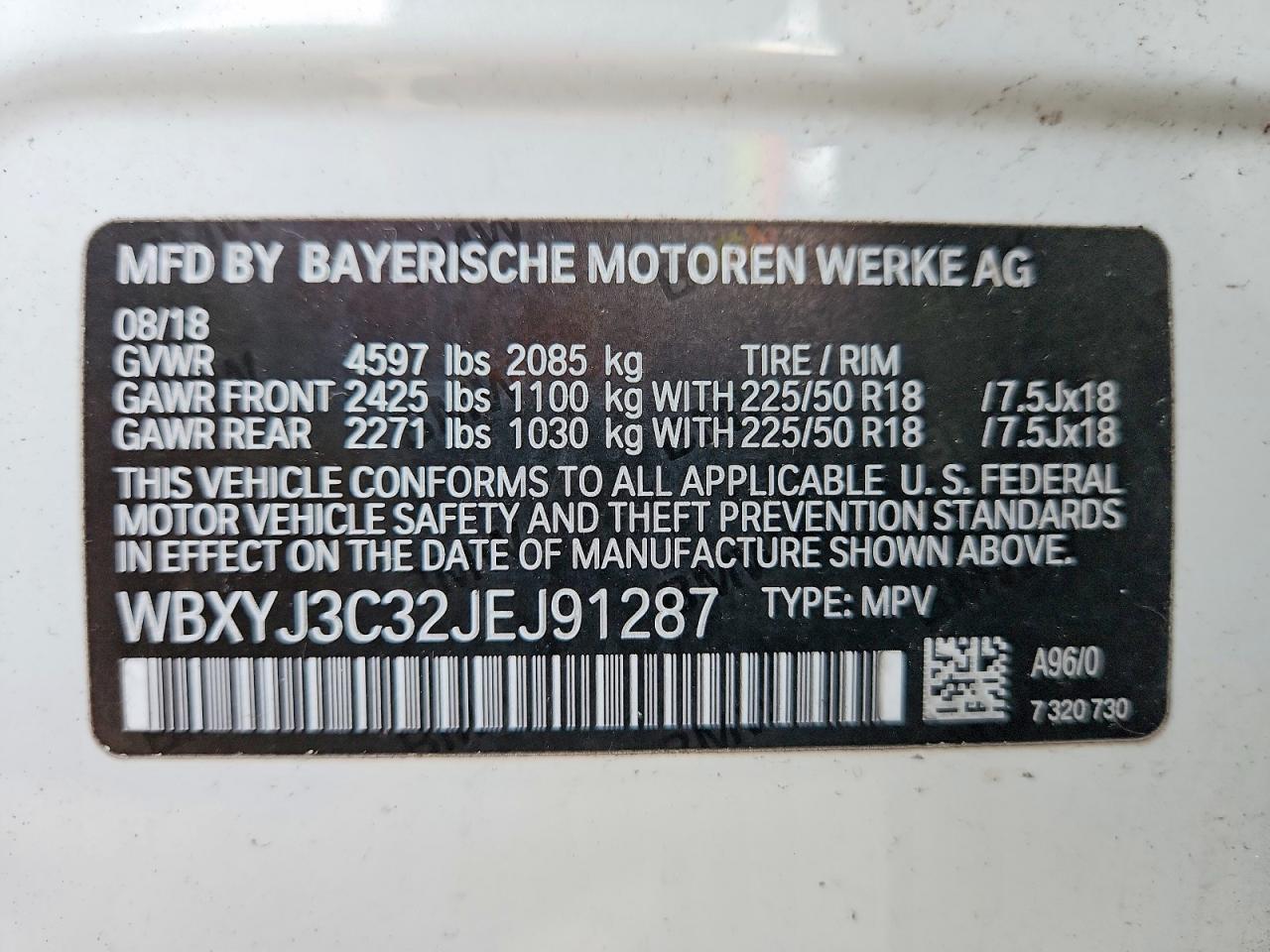 2018 BMW X2 Sdrive28I - zdjęcie 14