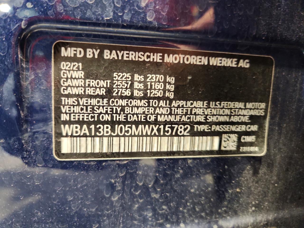 2021 BMW 530 Xi - zdjęcie 12
