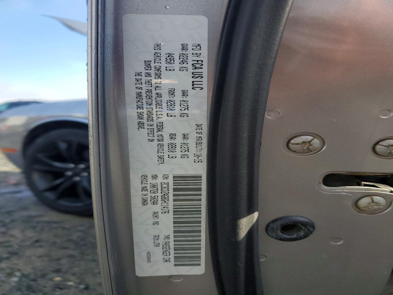 2016 Dodge Challenger Sxt - zdjęcie 12