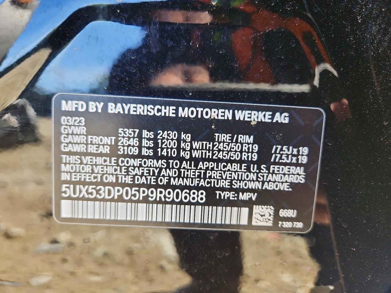 2023 BMW X3 xDrive30I - zdjęcie 13