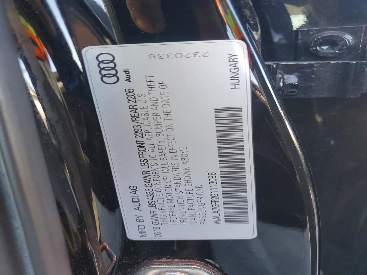 2016 Audi A3 Premium - zdjęcie 12