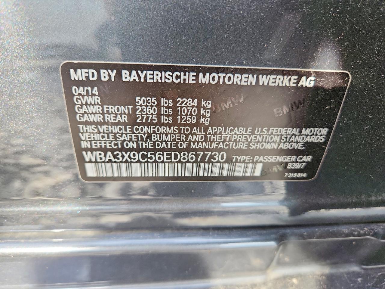 2014 BMW 335 Xigt - zdjęcie 12