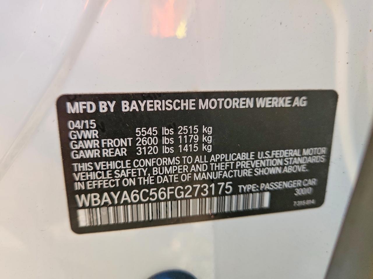 2015 BMW 740 - zdjęcie 12