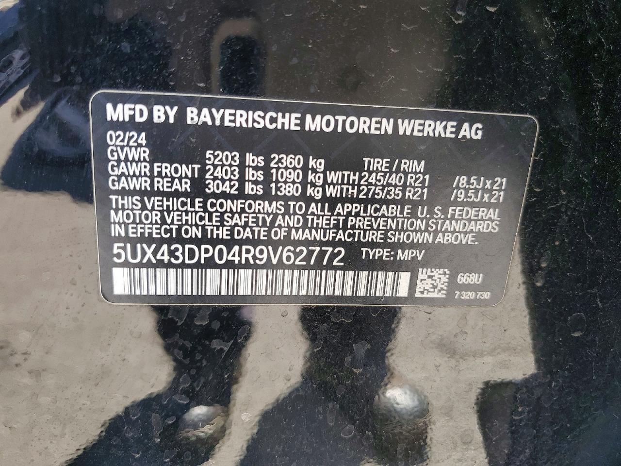 2024 BMW X3 Sdrive30I - zdjęcie 13