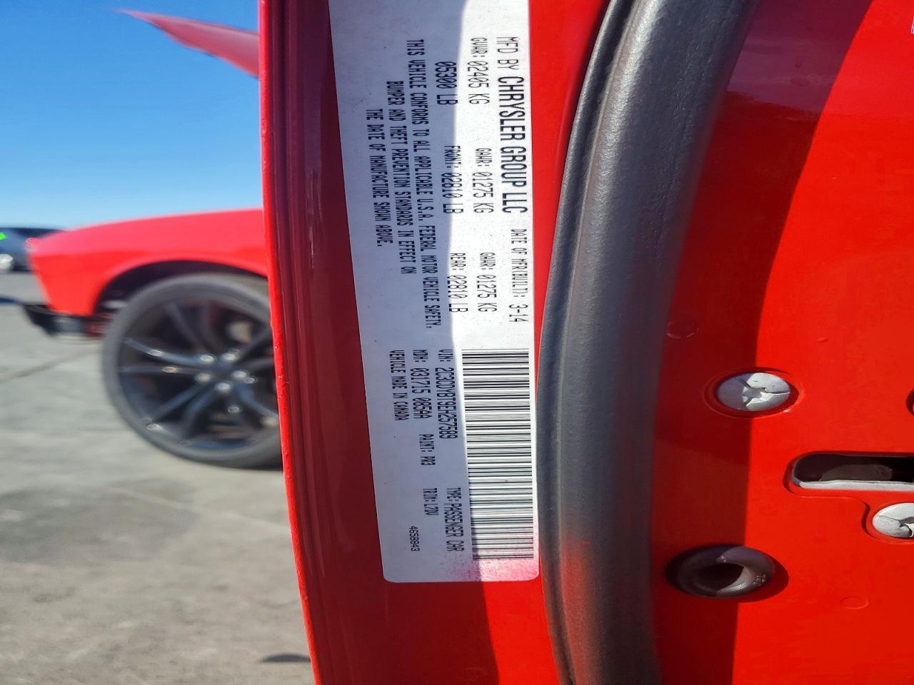 2014 Dodge Challenger R/T - zdjęcie 13