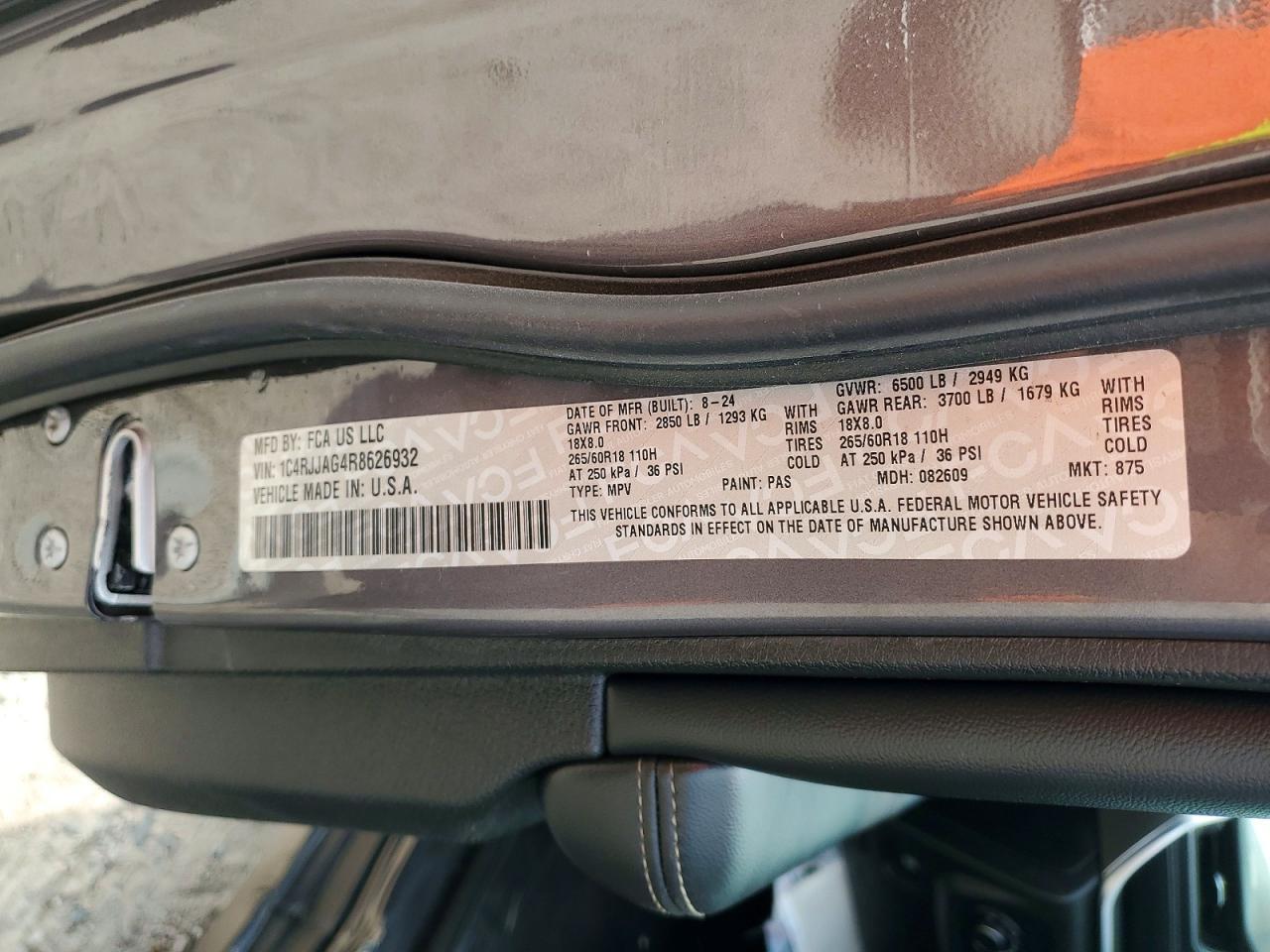 2024 Jeep Grand Cherokee L Laredo - zdjęcie 13