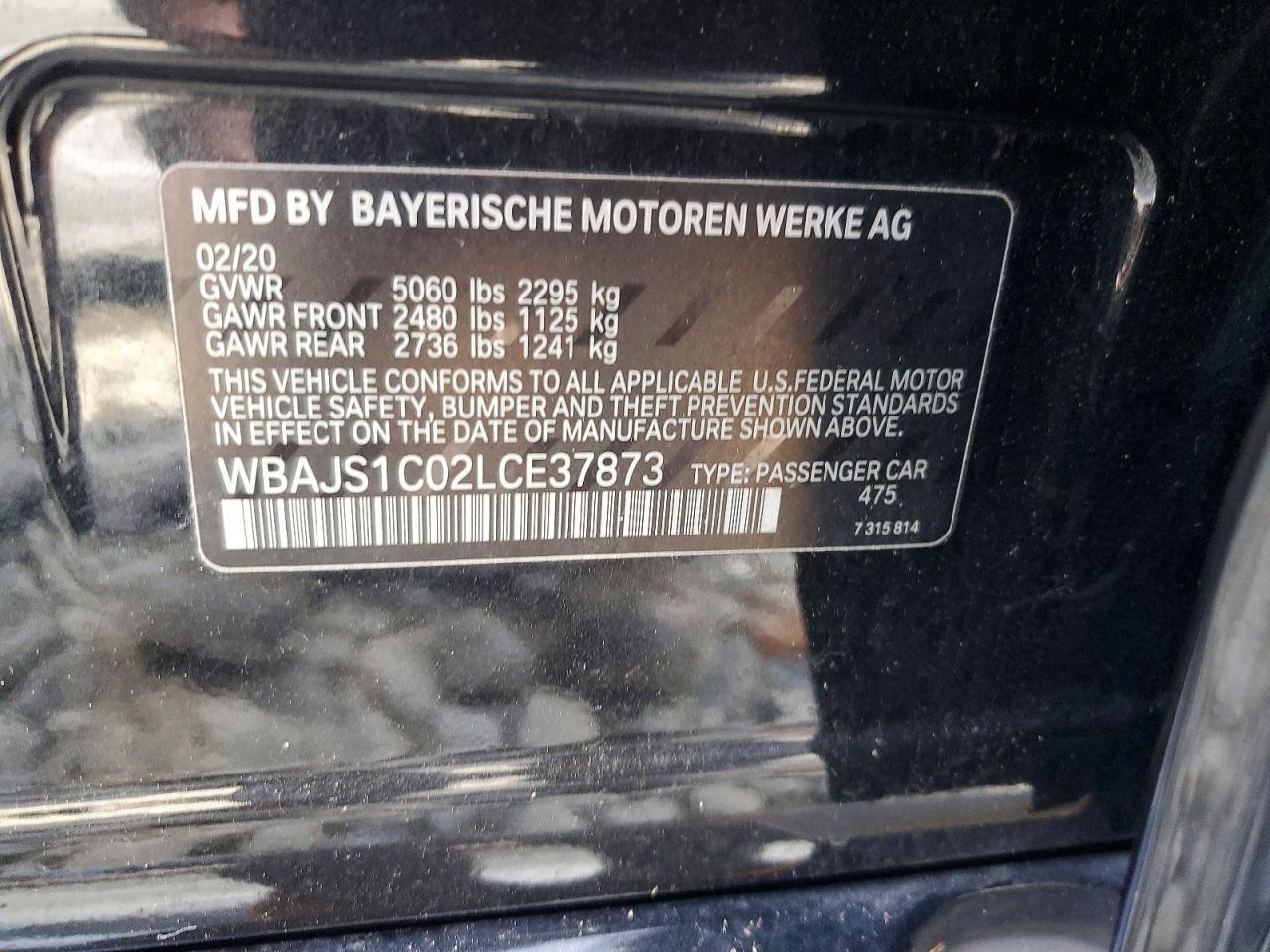2020 BMW 540 I - zdjęcie 12
