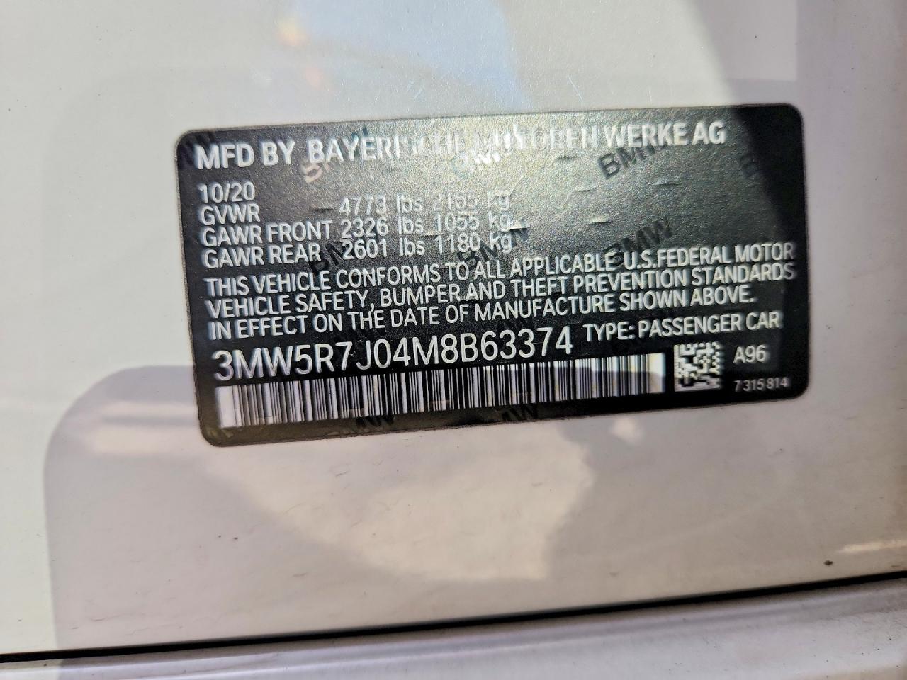 2021 BMW Seria 3 330i - zdjęcie 12