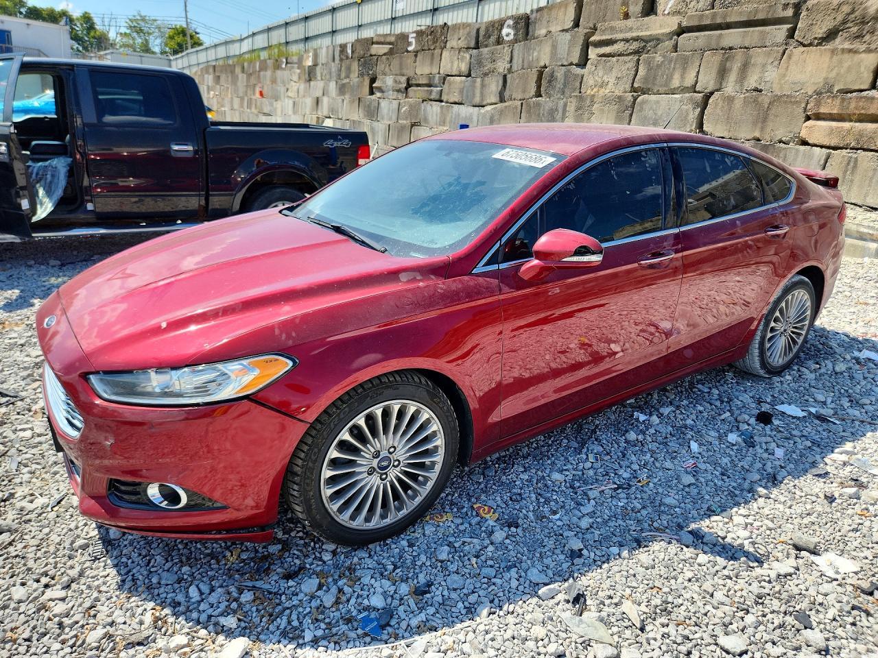 2016 Ford Fusion Titanium - zdjęcie główne