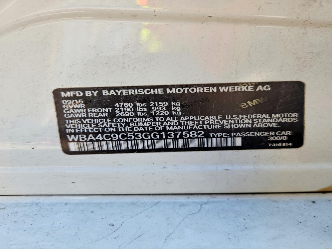 2016 BMW Seria 4 428i - zdjęcie 12