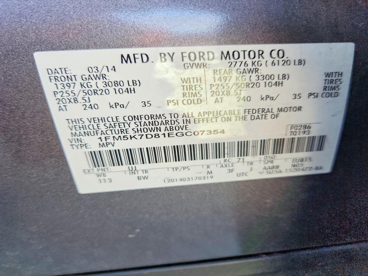 2014 Ford Explorer Xlt - zdjęcie 14