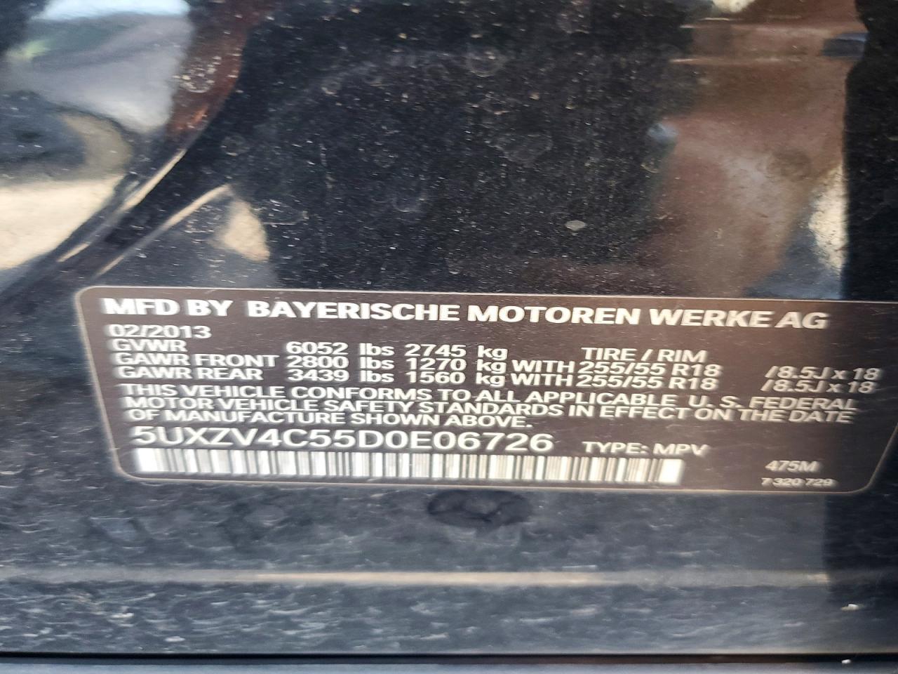 2013 BMW X5 xDrive35I - zdjęcie 13