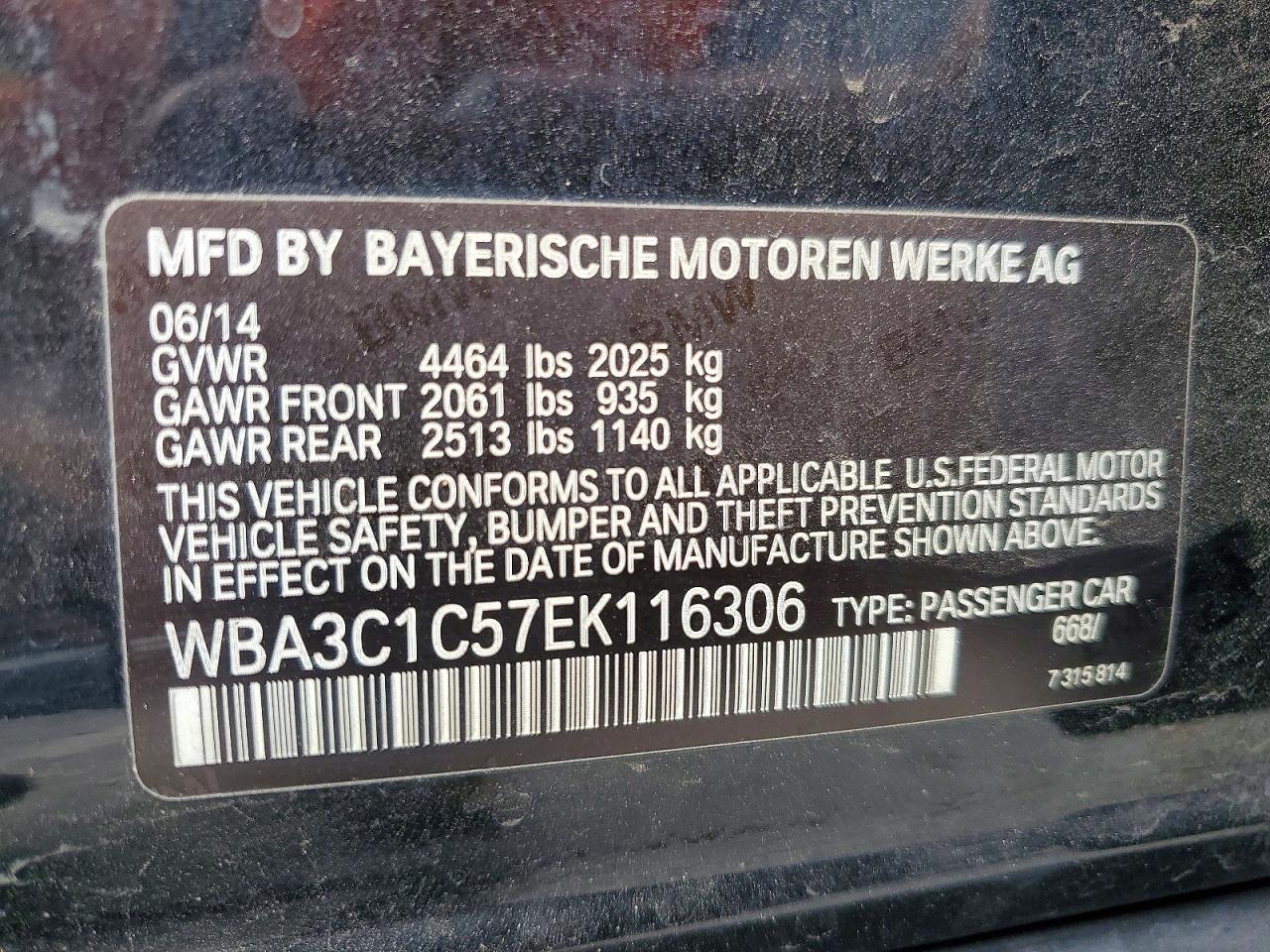 2014 BMW 328 I Sulev - zdjęcie 12