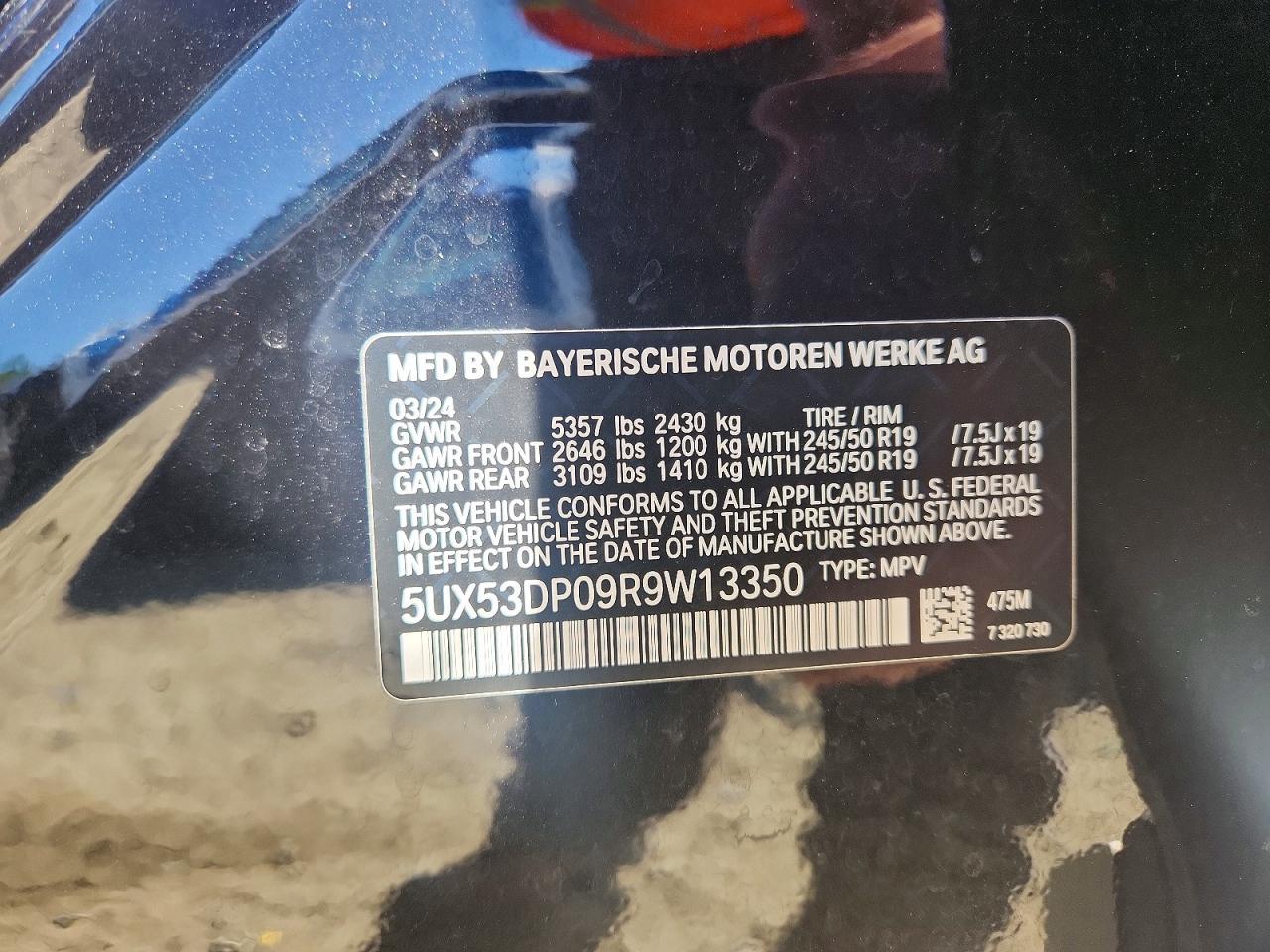 2024 BMW X3 xDrive30I - zdjęcie 14