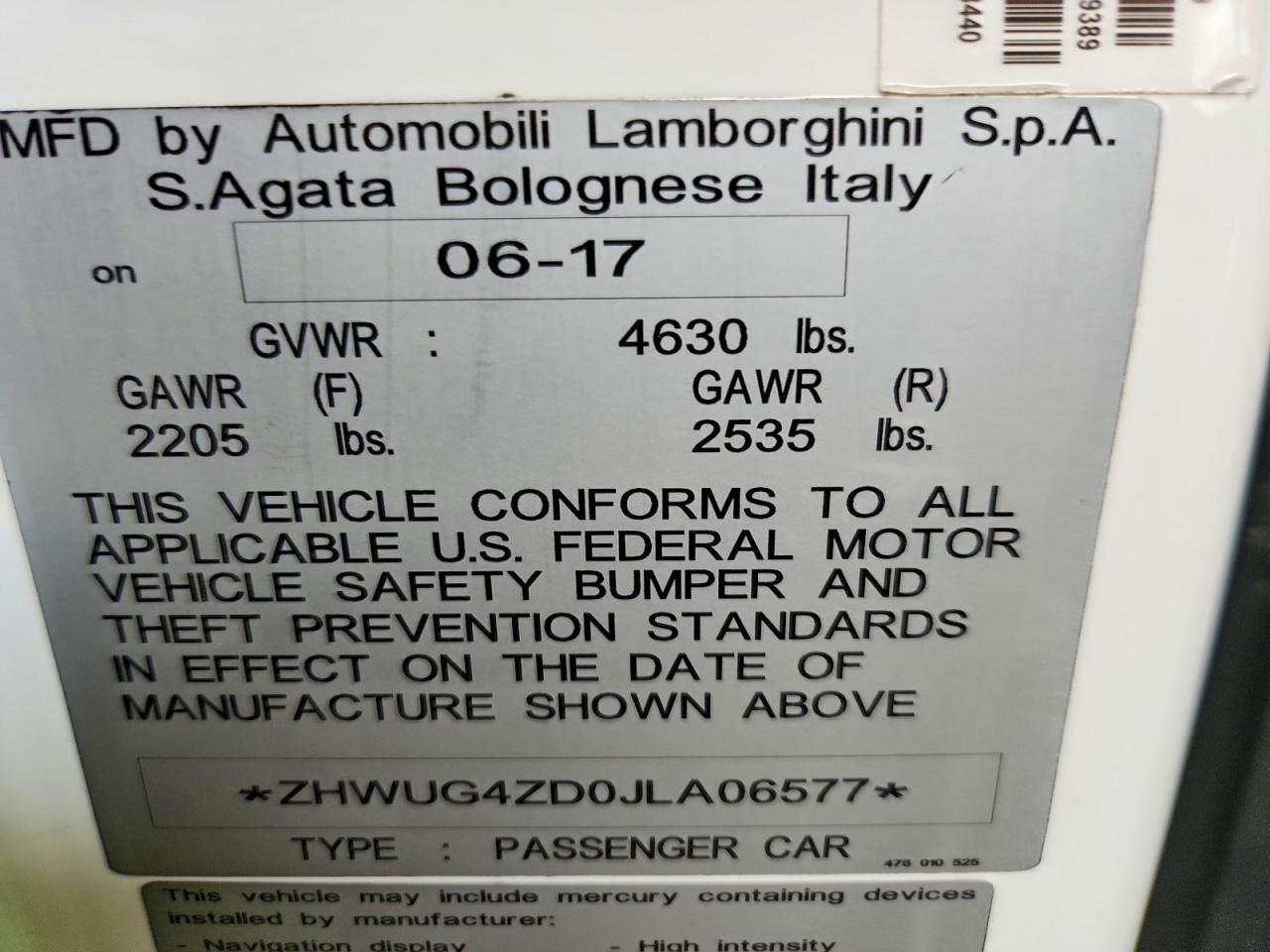 2018 Lamborghini Aventador S - zdjęcie 12