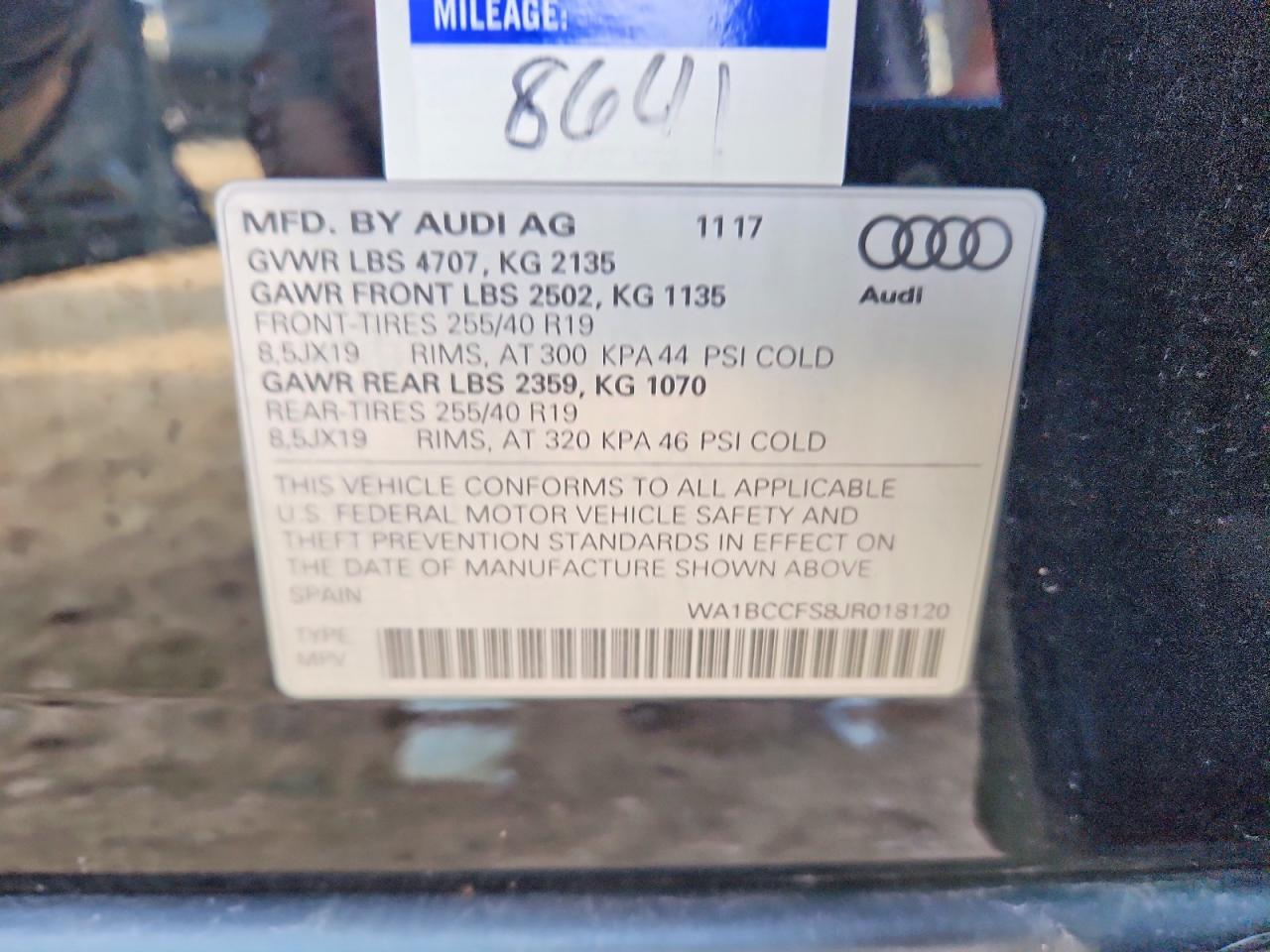 2018 Audi Q3 Premium - zdjęcie 12