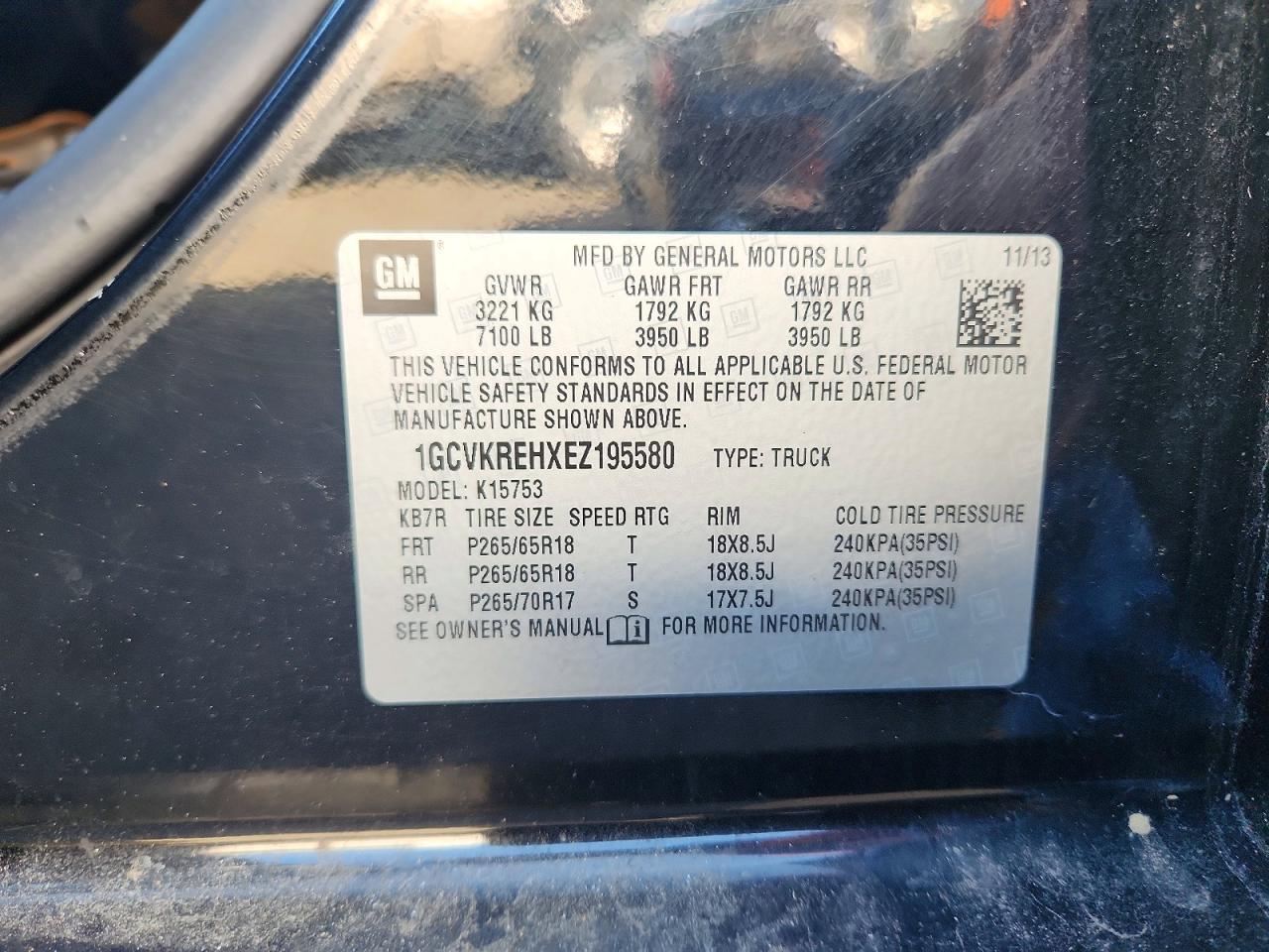 2014 Chevrolet Silverado K1500 Lt - zdjęcie 12