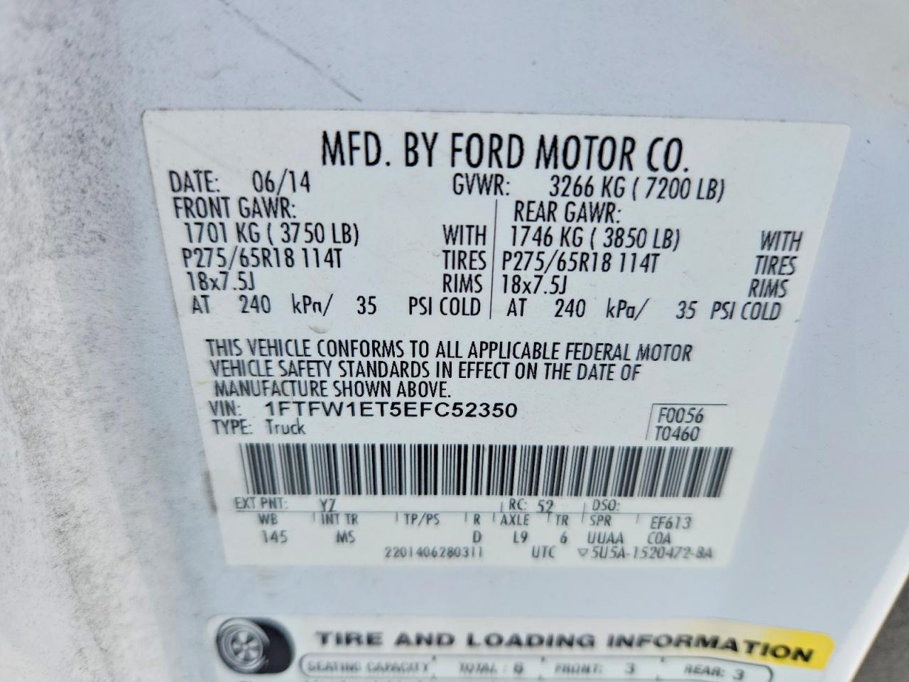 2014 Ford F150 Supercrew - zdjęcie 12