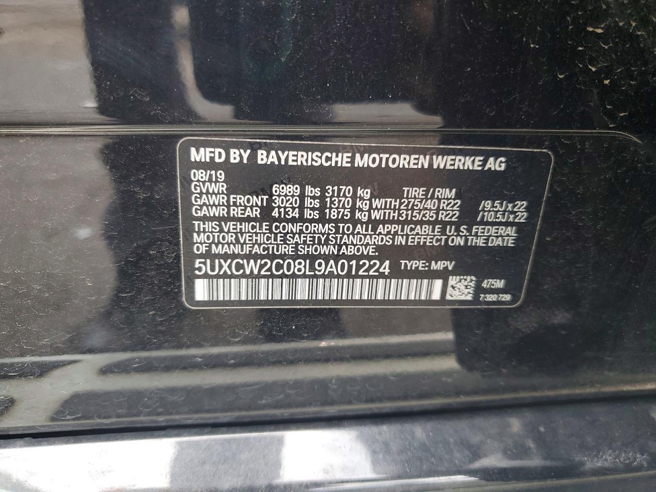 2020 BMW X7 xDrive40I - zdjęcie 13