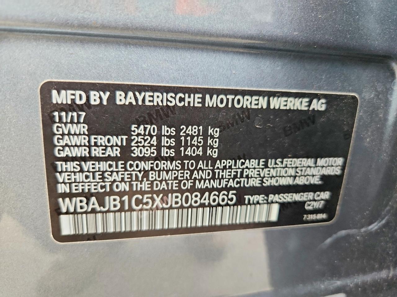 2018 BMW Seria 5 530e - zdjęcie 13