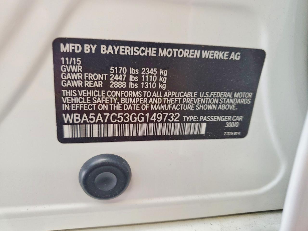2016 BMW Seria 5 528i - zdjęcie 12