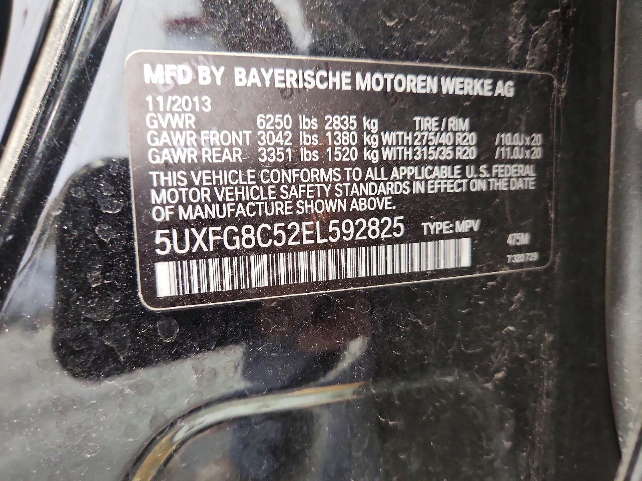 2014 BMW X6 xDrive50I - zdjęcie 13