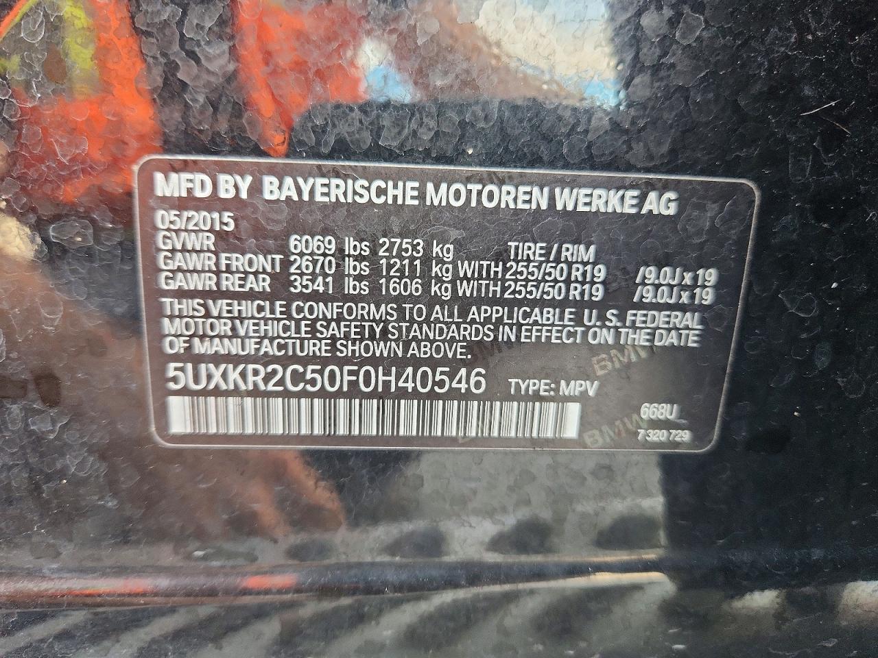 2015 BMW X5 Sdrive35I - zdjęcie 13