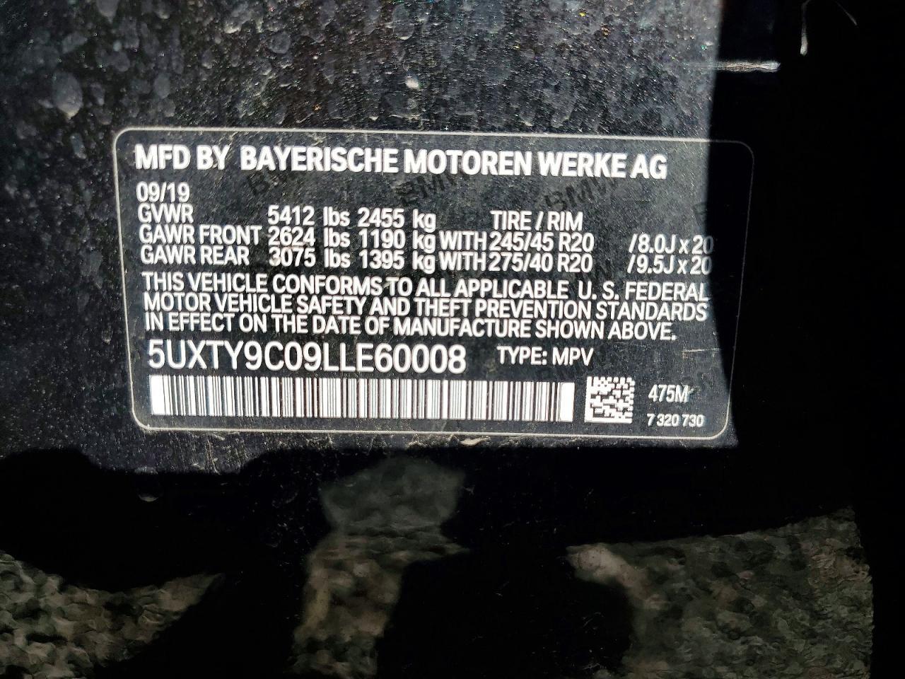 2020 BMW X3 xDrivem40I - zdjęcie 14