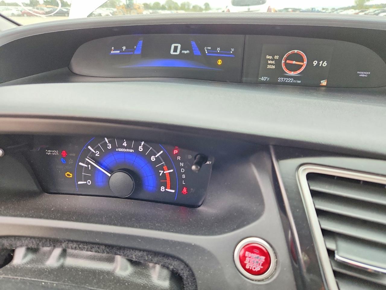 2015 Honda Civic Ex - zdjęcie 9