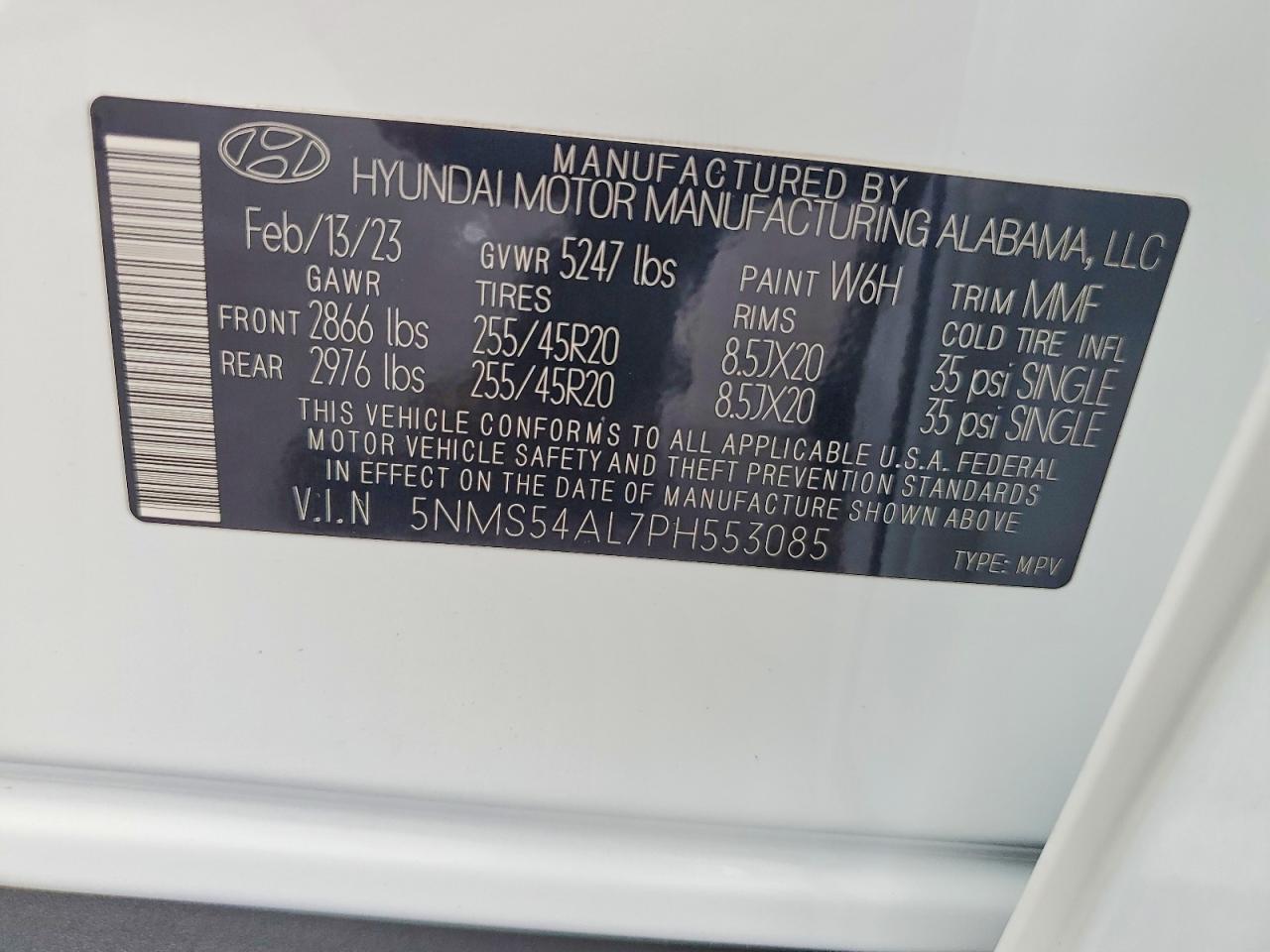 2023 Hyundai Santa Fe Calligraphy - zdjęcie 14