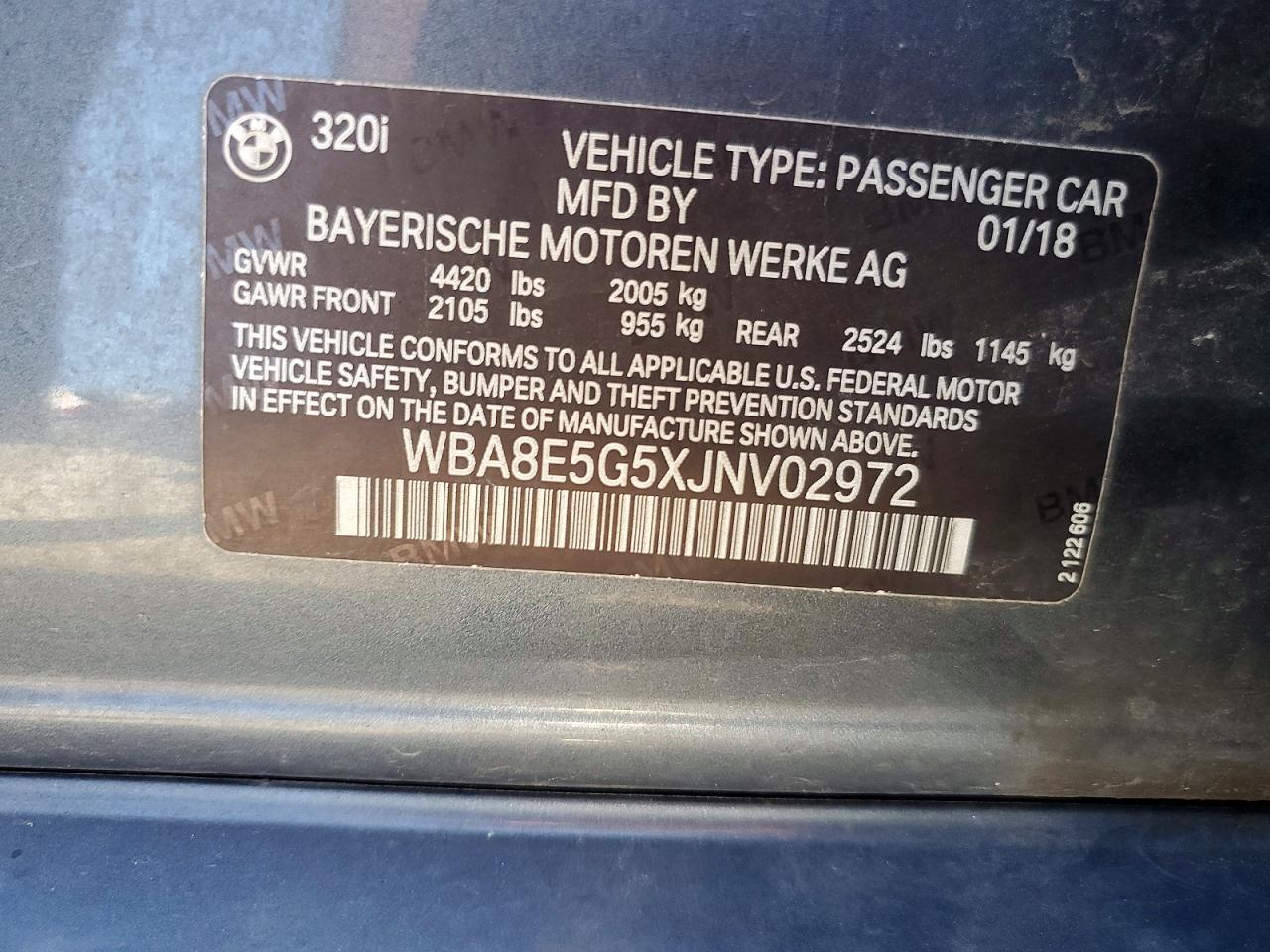 2018 BMW Seria 3 320i - zdjęcie 13